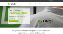 Desktop Screenshot of linq5.nl